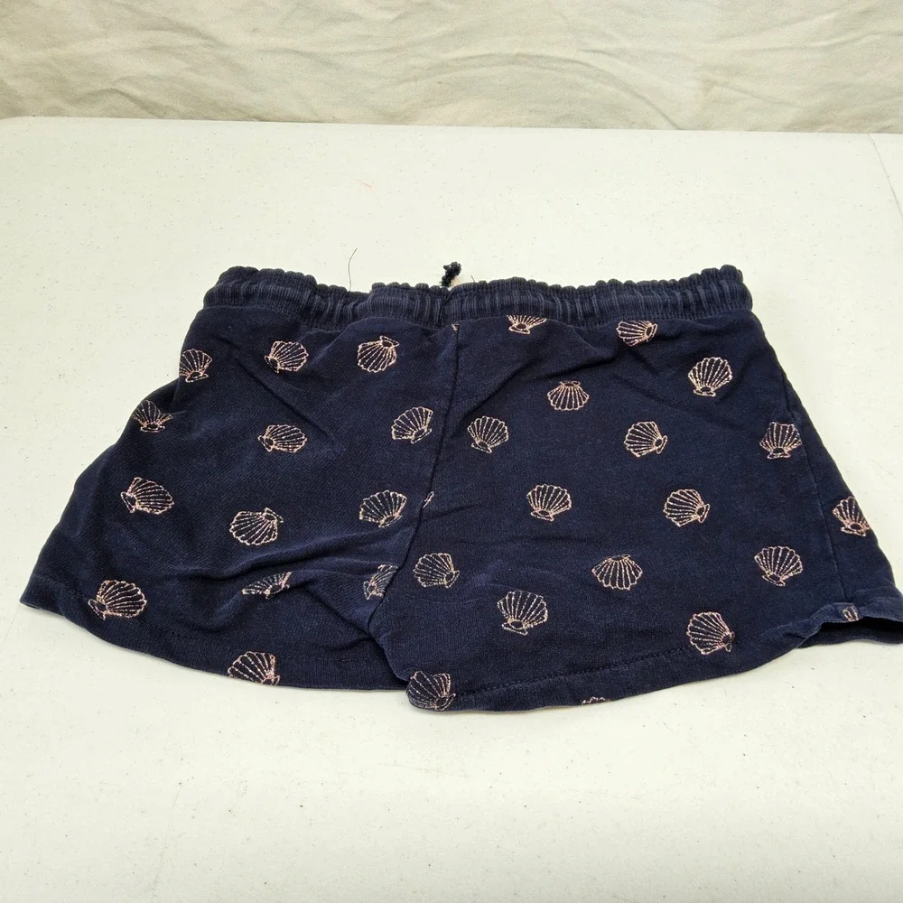 Old Navy Carters HM Shorts Girls Size 8 Bundle Blue Floral Shells 3pk